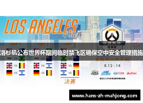 洛杉矶公布世界杯期间临时禁飞区确保空中安全管理措施